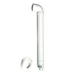 Димохід коаксіальний для конденсаційного котла Bosch 1000 мм, ø 60/100 з коліном, 71.MT7.00.05