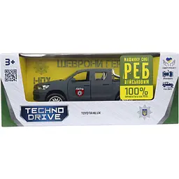 Автомодель TechnoDrive Шеврони Героїв Toyota Hilux ОШБр НПУ Лють (KM6118F) - мініатюра 12