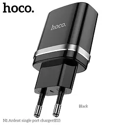 Зарядний пристрій Hoco Ardent single port charger N1 1 USB 12 W білий - мініатюра 7
