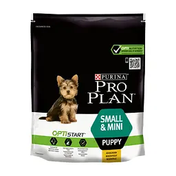 Сухий корм для собак Purina Pro Plan Dog Small&Mini Puppy з куркою і рисом 700 г (7613035118744)