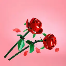 Конструктор LEGO Botanicals Троянди 120 деталей (40460) - мініатюра 4