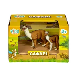 Фігурка Kids Team Сафарі Альпака і малюк-альпака (Q9899-A34_1) - мініатюра 4