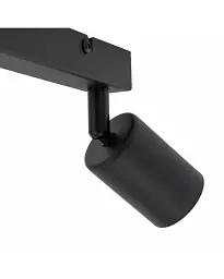 Світильник поворотний, спот TK Lighting 6175 Top GU10 2x10W IP20 Bk - мініатюра 2