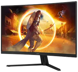 Монiтор 31.5" AOC CQ32G4VE Black - мініатюра 6