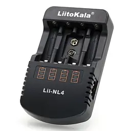 Зарядний пристрій для акумуляторів Liito Kala Liii-NL4 4 канали
