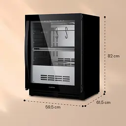 Холодильник шафа для дозрівання м'яса Klarstein Steakhouse Pro 98 Onyx (10039934) - мініатюра 8