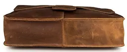 Сумка чоловіча 14231 у вінтажному стилі Vintage коричнева - мініатюра 4