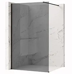 Душова стінка Rea Flexi 80x195 grey black KPL-K99186
