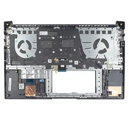 Верхня кришка для Asus M6500QH M6500QC, UA/RU (топкейс+клавіатура, 4pin Backlit, 90NB0YN1-R30UA0, Оригінал) - мініатюра 2