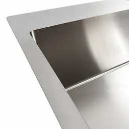 Кухонна мийка Platinum Handmade 70x50 нержавійка (сифон круглий, 3,0/0,8), Нержавіюча сталь - мініатюра 4