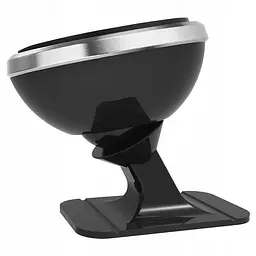 Автотримач Baseus 360° Adjustable Magnetic Phone Mount Silver (SUCX140012) - мініатюра 4