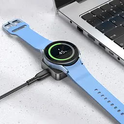 БЗП Hoco CW56 Wireless charger for Samsung Watch Black - мініатюра 5