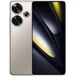 Смартфон Poco F6 8/256GB Titanium Global із зарядним пристроєм