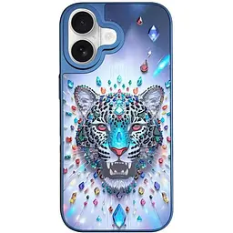 Чохол Epik TPU+PC Crystal Hunt with MagSafe для Apple iPhone 17 (6.3) Blue