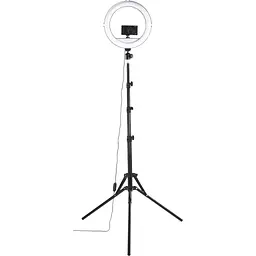 Набір блогера Hama Smartphone Tripod Steady-120 V2, 185см, Bluetooth, LED ring (00004659) - мініатюра 6