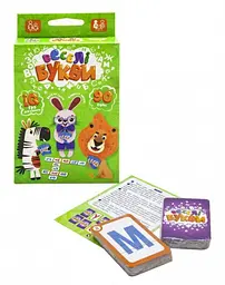 Настільна гра Веселі букви Danko Toys G-VB-01U (2000903716129) shop (2000903716129) - мініатюра 1