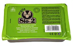 Глина гончарна Sio-2, 1,5 кг., ARGILA, опалення 970-1050ºC, Біла, (204021)
