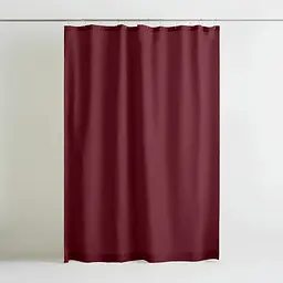 Шторка для душу та ванної Cosas з кільцями 180х200 wine, бордо (ShowerCurtains_10Wine_DUK_180x200_Hook) - мініатюра 2
