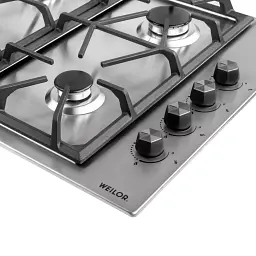 Поверхня газова на металі Weilor GM W 634 SS - мініатюра 5