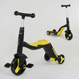Самокат дитячий Best Scooter 72х22х75 см Жовтий 000231434 - мініатюра 2