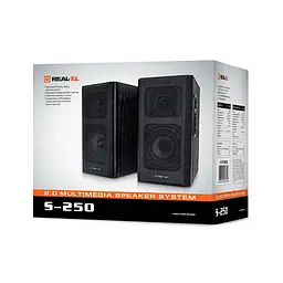 Акустична система REAL-EL S-250 Black - мініатюра 8