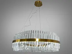 Підвісна кришталева світлодіодна люстра 190 Вт Diasha 840/800BR - мініатюра 3