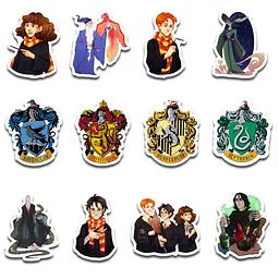 Стікерпак GeekLand Harry Potter 45 штук (SP HP 01) - мініатюра 3