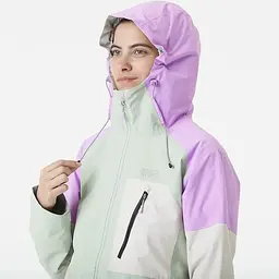 Куртка штормова Picture Organic Abstral+ 2.5L Women L Світло-блакитний - мініатюра 8