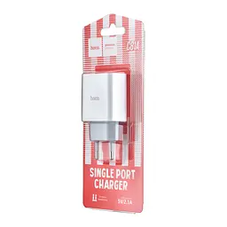 МЗП Hoco C81A Asombroso single port charger ( EU ) White - мініатюра 2