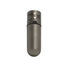 Віброкуля PowerBullet First-Class Bullet 2.5″ з Key Chain Pouch, Gun Metal, 9 режимів вібрації - мініатюра 4