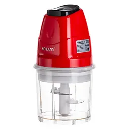 Чопер Sokany SK-06009 чаша на 700 мл, червоний Sokany SK-06009R - мініатюра 3