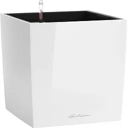 Вазон Lechuza Cube Premium, 31 л, білий (16360)