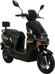 Електроскутер Двомісний Crosser V9 (1600W, 72V/24Ah) Чорний