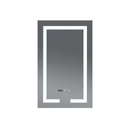 Дзеркало Mixxus Hard MR06-50x80 (годинник, LED-підсвічування, антизапотівання) (MI6011) - мініатюра 6