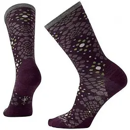 Шкарпетки Smart Wool Women's Pompeii Pebble Crew Bordeaux Heather S (1033-SW 10415.587-S)