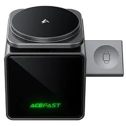 БЗП Acefast E34 desktop 3in1 15W Gray