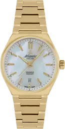 Годинник Atlantic Seawave 35mm Yellow Gold 39365.45.01