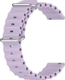 Універсальний ремінець для смарт-годинників Ocean Band 20mm Lilac [84718] - мініатюра 2
