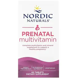 Пренатальний комплекс Nordic Naturals Prenatal Multivitamin 60 таблеток - мініатюра 2
