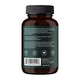 Гриб чага Mind Shi Chaga Mushroom 1000 mg, 60 вегакапсул - мініатюра 3