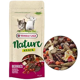 Натуральні ласощі для гризунів Versele-Laga Nature Snack Berries Верселе-лага Натюр снеки ягоди 85 г (614341)