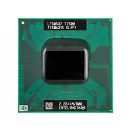 Процесор для ноутбука Intel Core 2 Duo T7500 2.2GHz/4M/35W Socket P Б/В