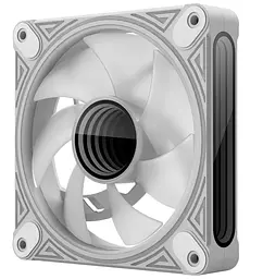 Вентилятор Coolmoon 120мм CM-DM1-W Reverse (CM-DM1-W-R) White - мініатюра 6