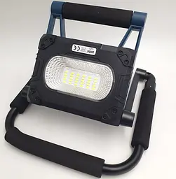 LED Прожектор 30W трансформер акумуляторний світлодіодний із сонячною батареєю та функцією Power Bank ліхтар Panther PT-874