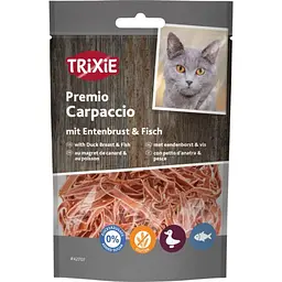Ласощі для котів Trixie PREMIO Carpaccio качка та риба 20 г - мініатюра 2