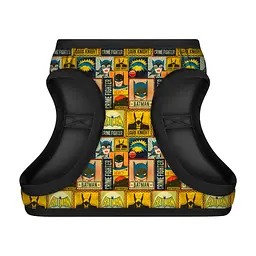 Шлея для собак WAUDOG Clothes з QR паспортом "Бетмен вінтаж" S1 (1011-4004) - мініатюра 2