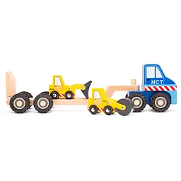 Автовоз New Classic Toys з 2 будівельними машинами (11961) - мініатюра 2