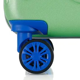 Валіза міні дитяча Semi Line 16 дюймів (XS) ABS-Plastic Green/Blue (T5890-1) - мініатюра 9