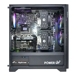 Двопроцесорна робоча станція Power Up #545 Xeon E5 2673 v4 x2/128 GB/SSD 1TB/GeForce RTX 5060Ti 16 Gb - мініатюра 2
