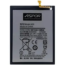 Акумулятор Aspor EB-BA505 для Samsung A30/A305/A20/A30S/A50